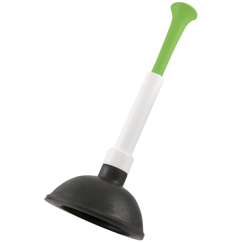 Plumb Craft PlumbCraft 14-18-in. Stow-Away Plunger with Adjustable Handle 7503500  Heavy Duty Toilet Plunger for Households  Ergonomic Plunger to Unclog Toilet  Toilet Bowl Plunger with Ergonomic Handle - Image 2